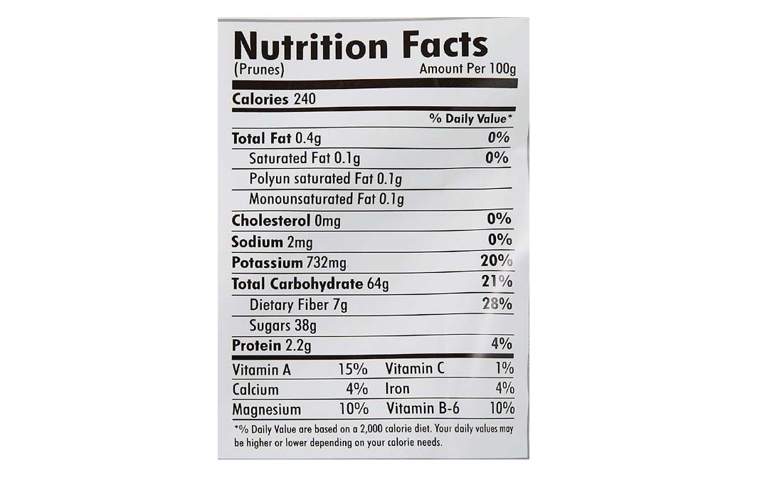 Rostaa Californian Prunes    Pack  1000 grams